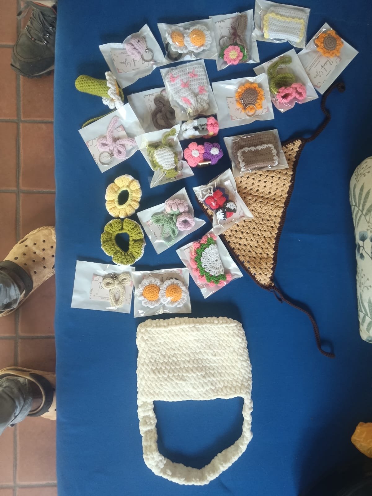 Handmade crochet collection by Roy's Fashion Fingers